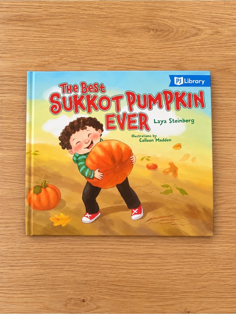 4/$10 The Best Sukkot Pumpkin Ever - Kids Book Pj Library Layla Steinberg